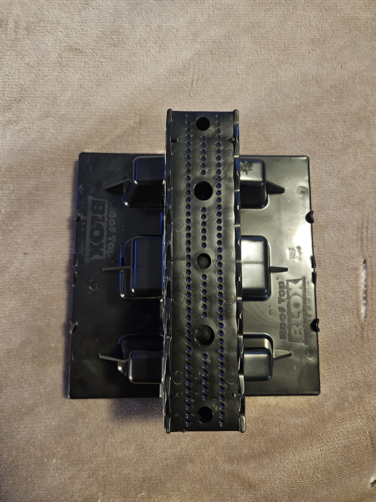1ct RTB01 9″ x 9″ – Polypropylene Roof Top Support Block Flat Commercial Blox