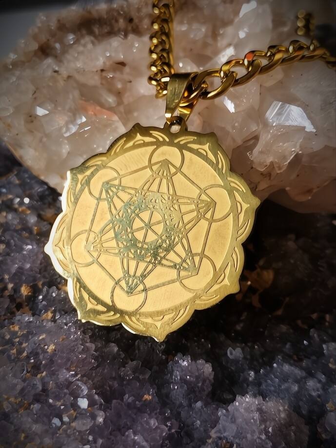 Talisman of Metatron’s Grid Seal of Divine Intelligence & Abundance