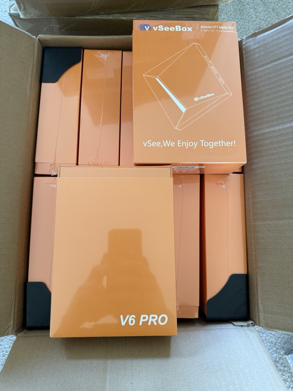 VSEEBOX V6 Pro Box – Fast Free Shipping – Authorized Dealer – 2026 Model