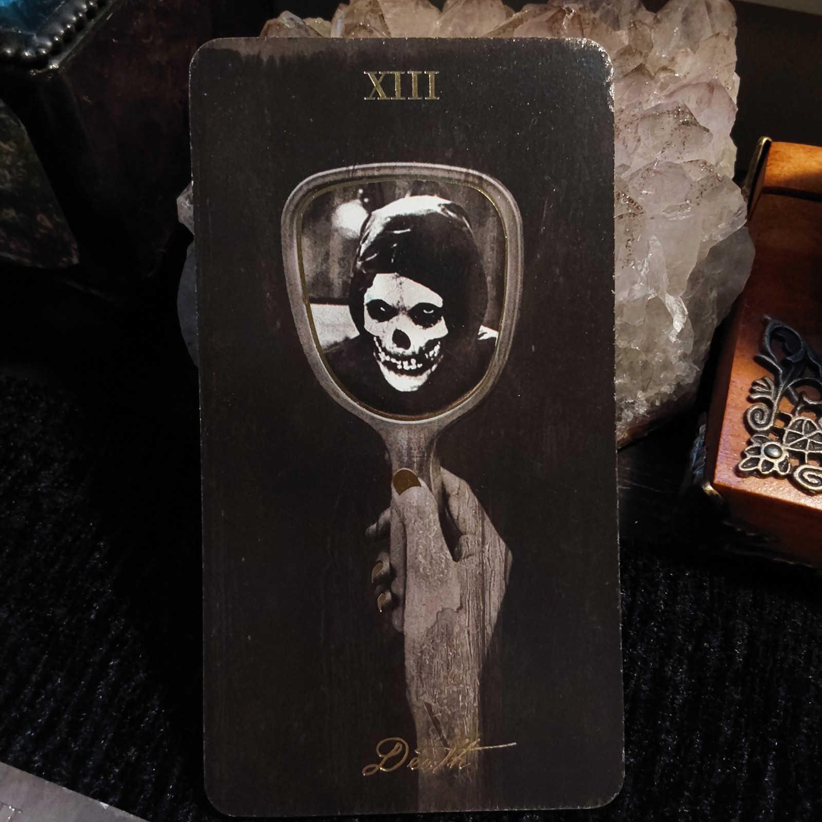 Tarot Of Unknown Shadows By Dark Synevyr *Second Edition 2020. Gold foiling.OOP