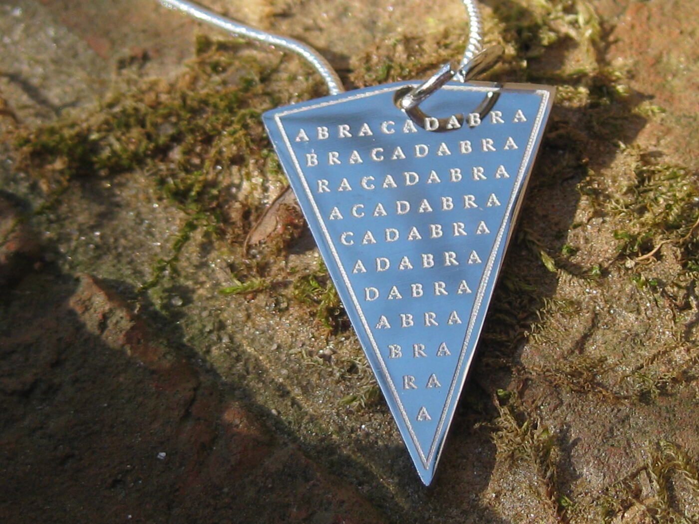 METAPHYSICAL ABRACADABRA AMULET OF MANIFESTION AND PHYSICAL ATTAINMENT