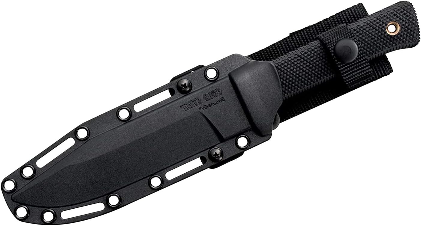 COLD STEEL SRK 6″ SK-5 Clip Point Razor-Sharp Blade 4.75″ Durable Kray-Ex Hand