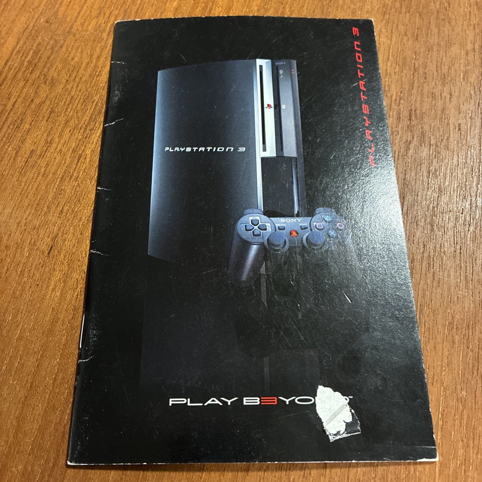 Sony PS3 PlayStation 3 Paper Booklet Fat PS3 Booklet Only No Game Or System R1