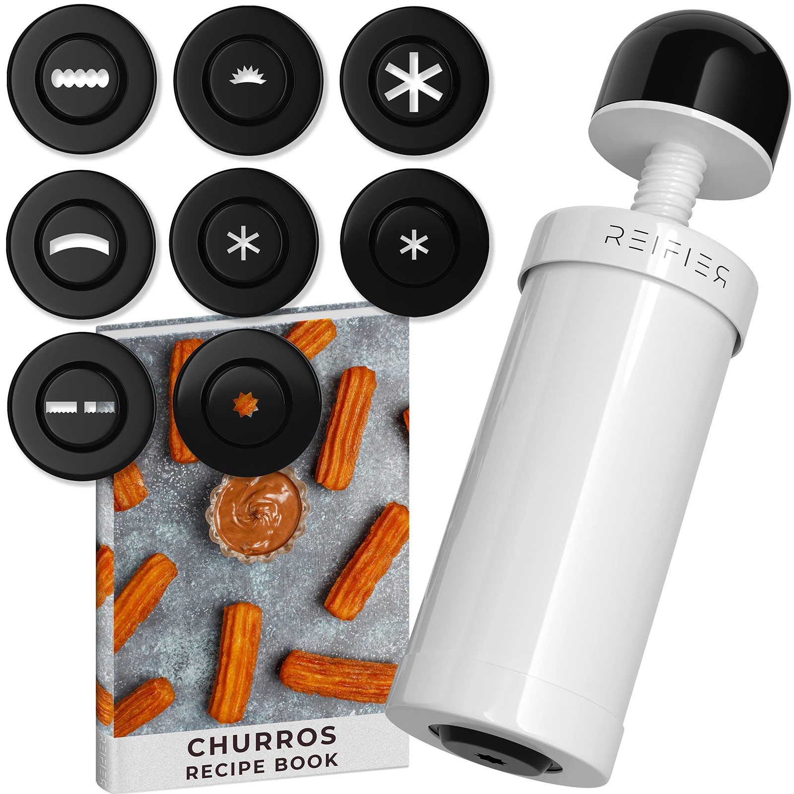 Churrera Churro Maker Machine – Free Recipe eBook Included – 8…