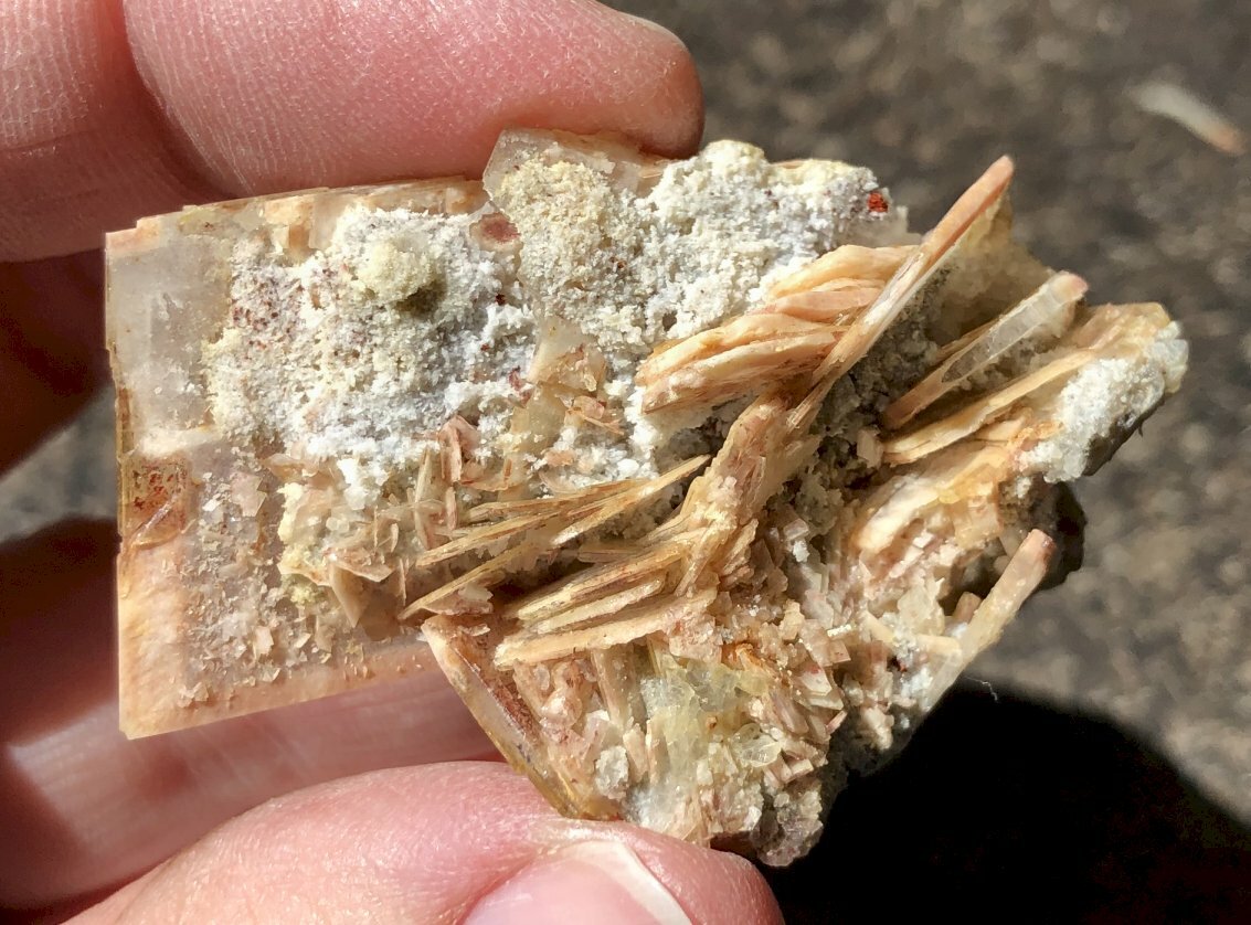 Multi-Colored BARITE Crystal Specimen from Kelly Mine, New Mexico, USA – C5