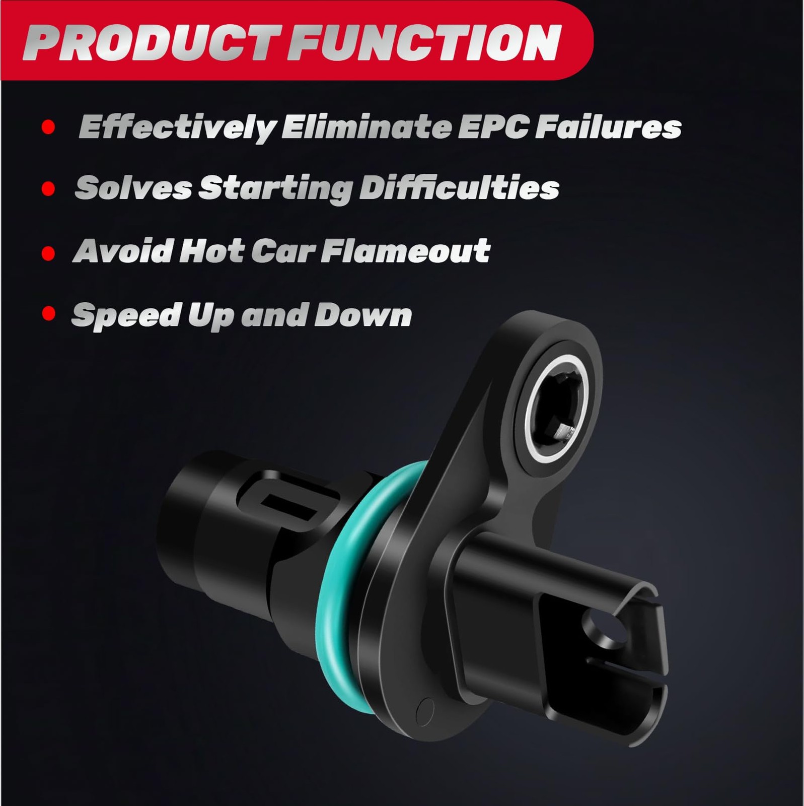 2Pcs Camshaft Position Sensor Compatible with BMW 128i 135i 325i 328i 330i 33…