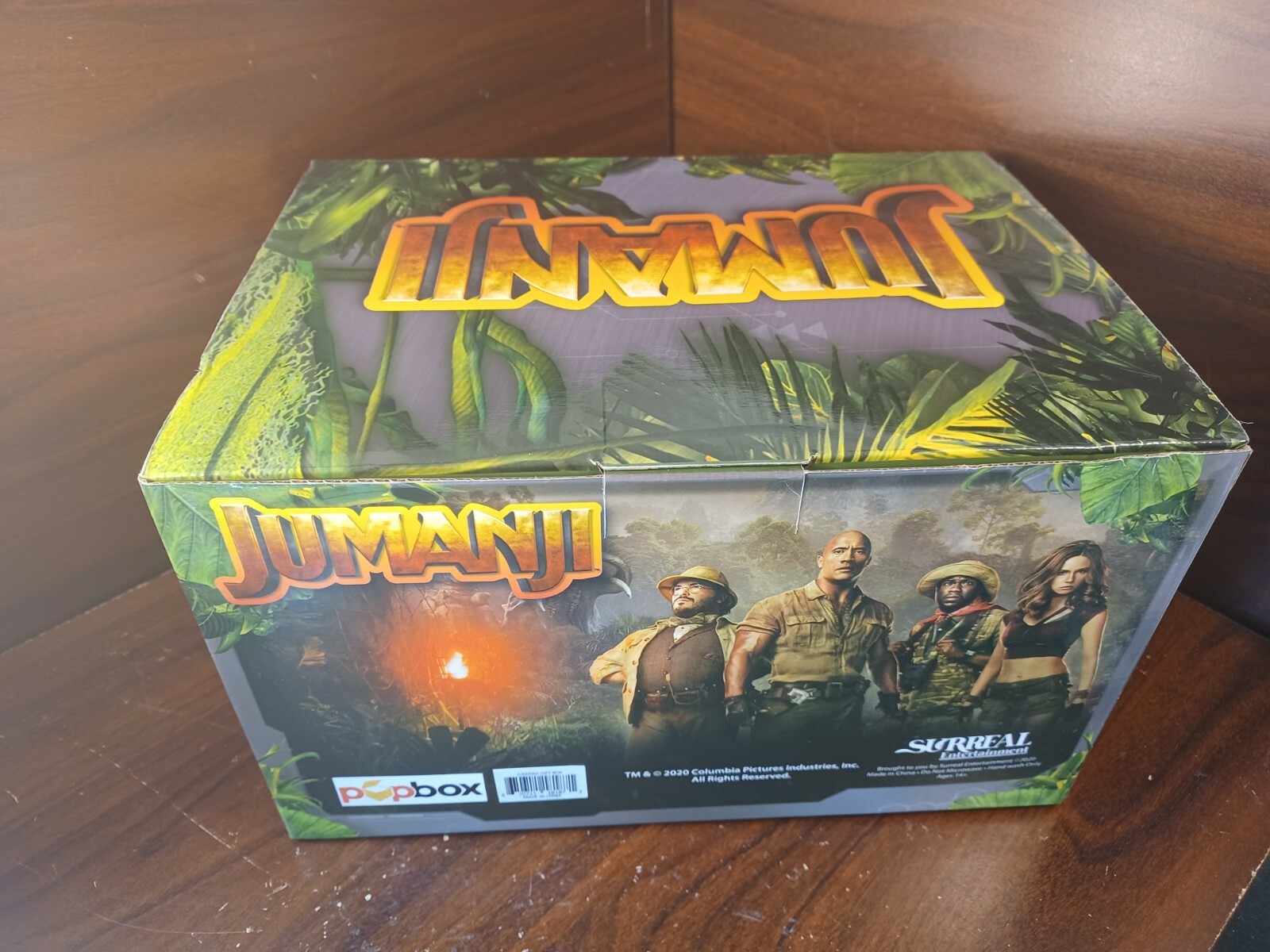 Jumanji: The Next Level POPBOX-NEW-Free Box Shipping with Tracking