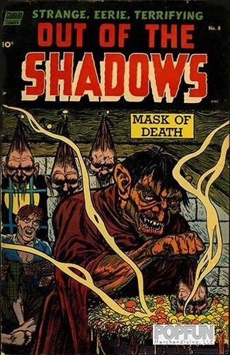 Pre-Code Horror Comic Book Cover – Out of the Shadows (17×12) Metal Sign [New ]