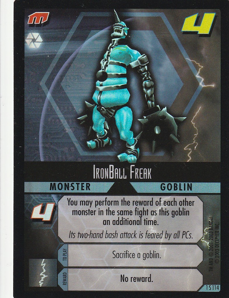Ironball Freak Ungraded DH: Contagion