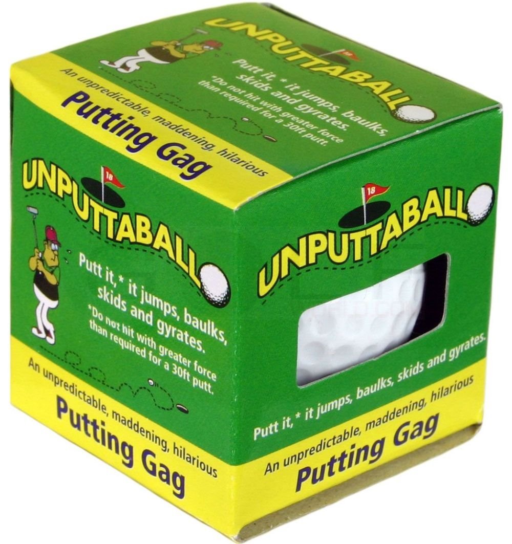 Unputtable Golf Ball ~ Moving Wiggling Wobble ~ Gag Prank Trick Joke