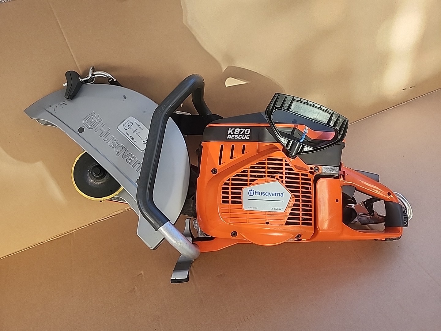 HOC K970 III 14 Inch Husqvarna Power Cutter Rescue Saw 94cc 6.5hp
