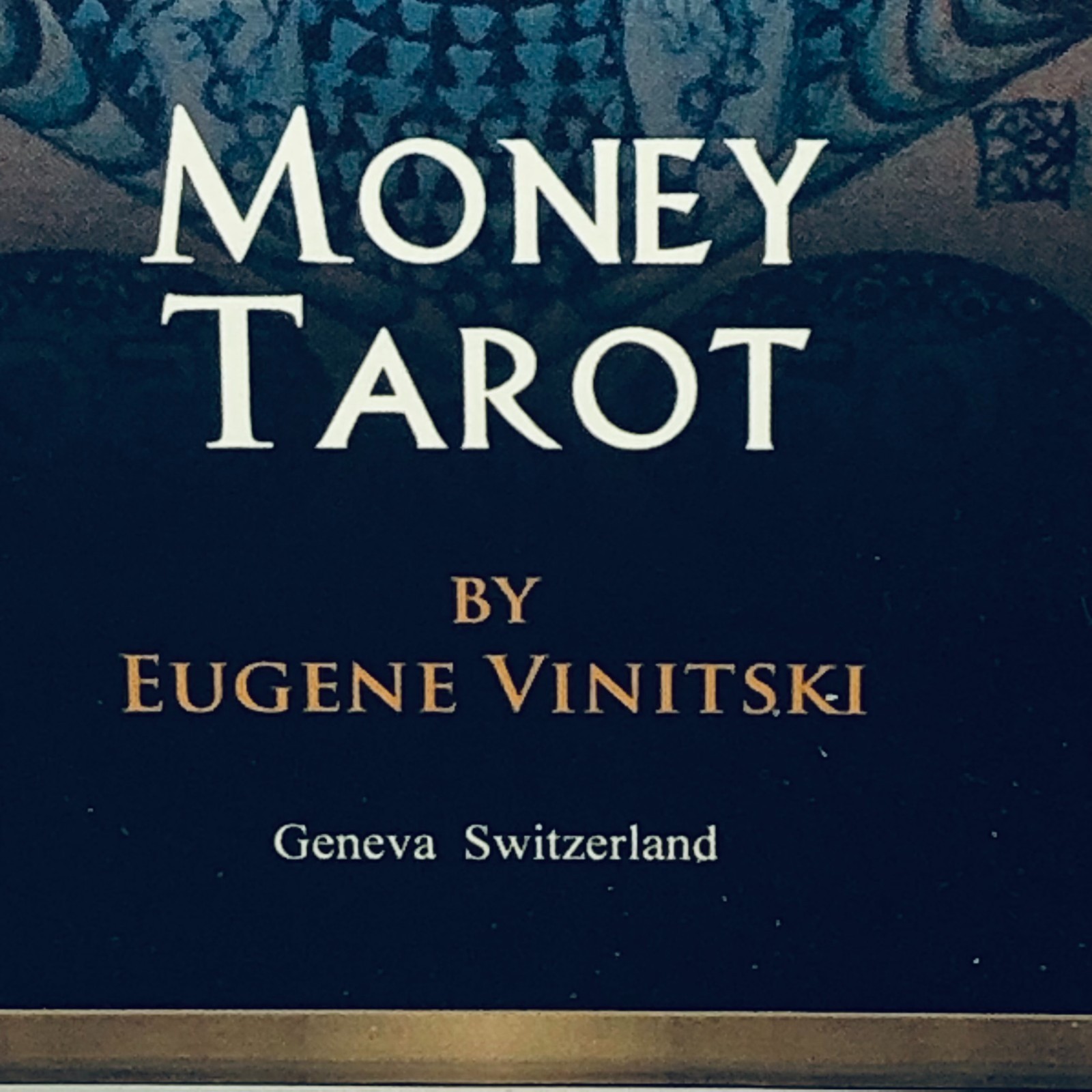 Money Tarot Eugene Vinitski Limited Edition #116/500 Certificate Geneva 2018