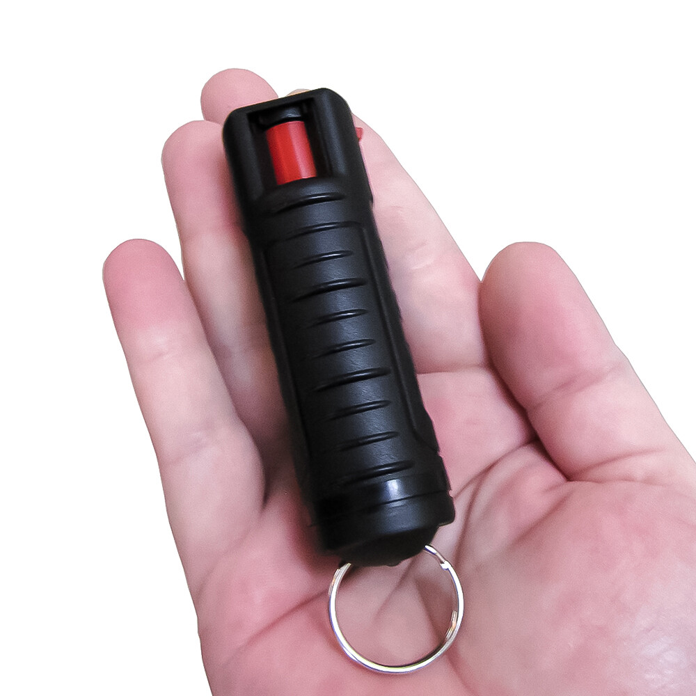 Jolt SafeKeeper 3-N-1 Stun Gun 92mv + Streetwise PEPPER SPRAY Self Defense Set