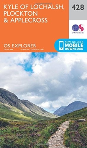 OS Explorer Map (428) Kyle of Lochalsh, Plockton and Apple… by Ordnance Survey