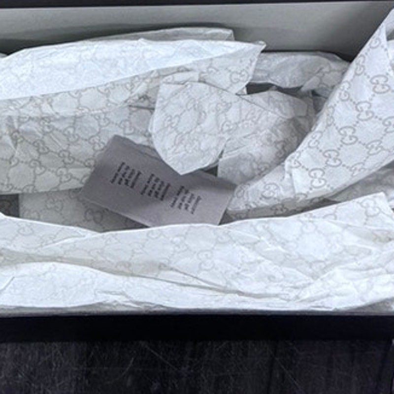 “GUCCI” Shoe box, Empty, 12.5″L x 5″T x 5.5″ D