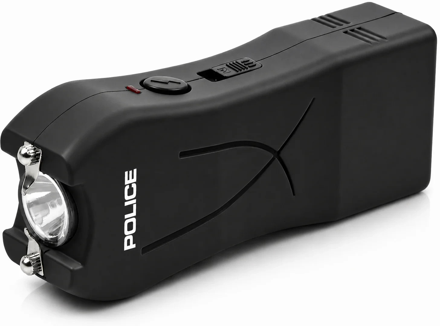 POLICE Stun Gun 398 750 BV Mini Rechargeable LED Flashlight Black