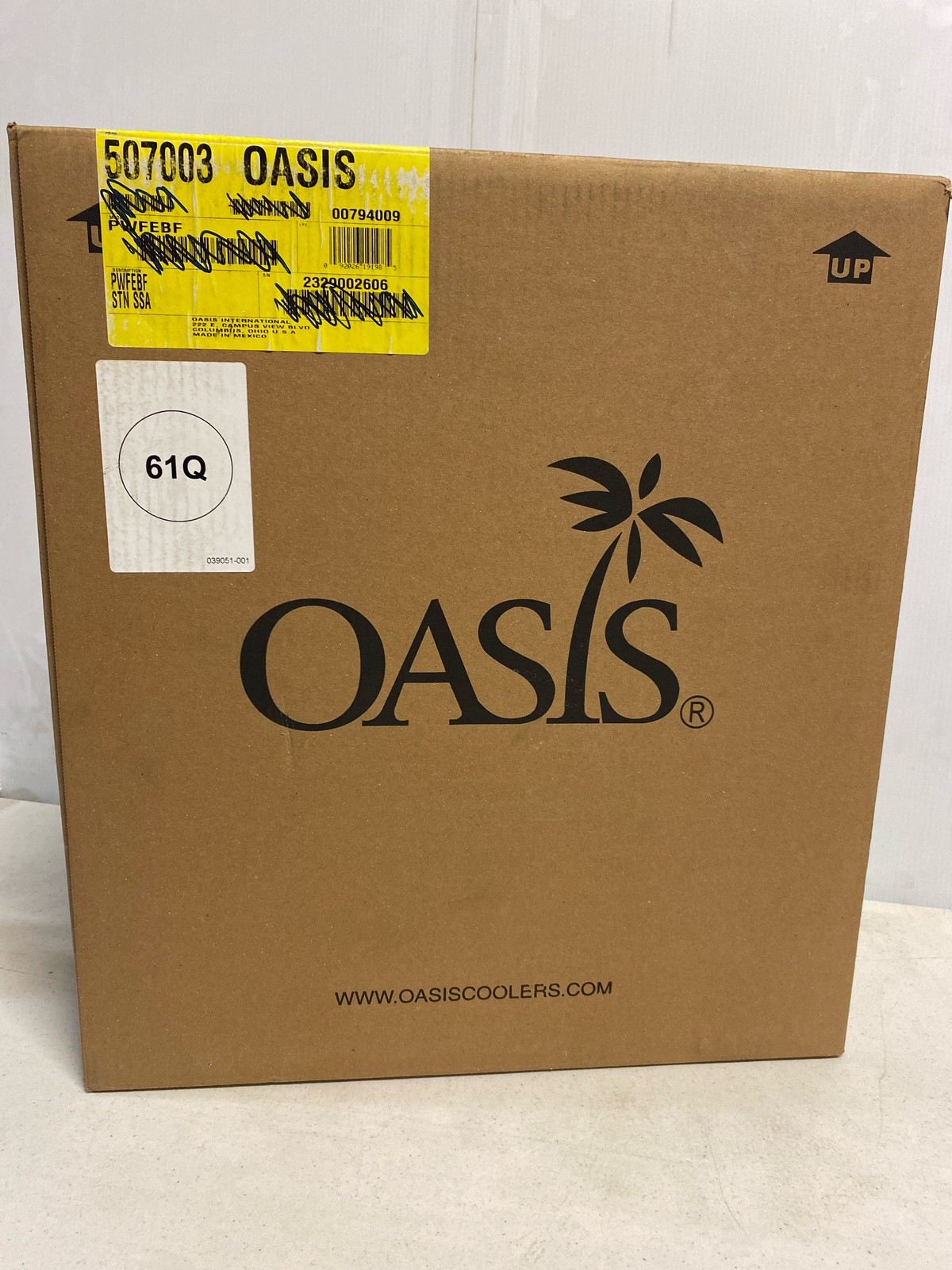 Oasis Bottle Filling Station, Wall, 4-1/2″x18