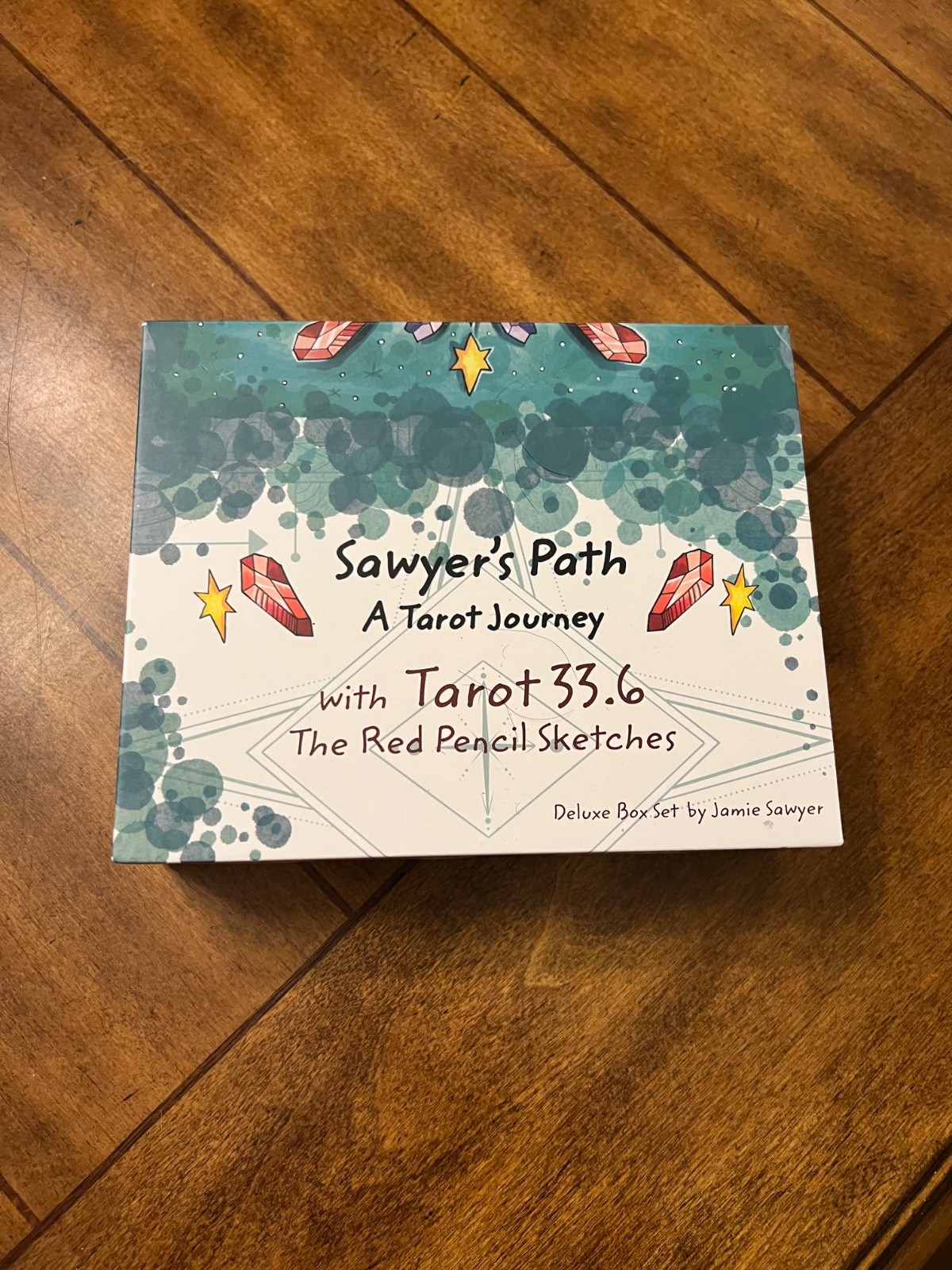 Sawyer’s Path Tarot Journey 33.6 Red Pencil Sketches Deluxe Box Set, never used