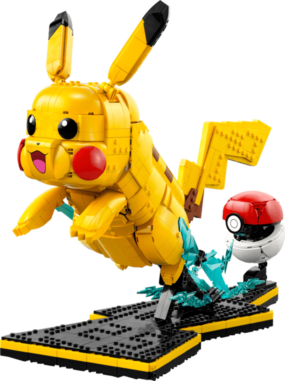 Lego Pikachu and Poké Ball