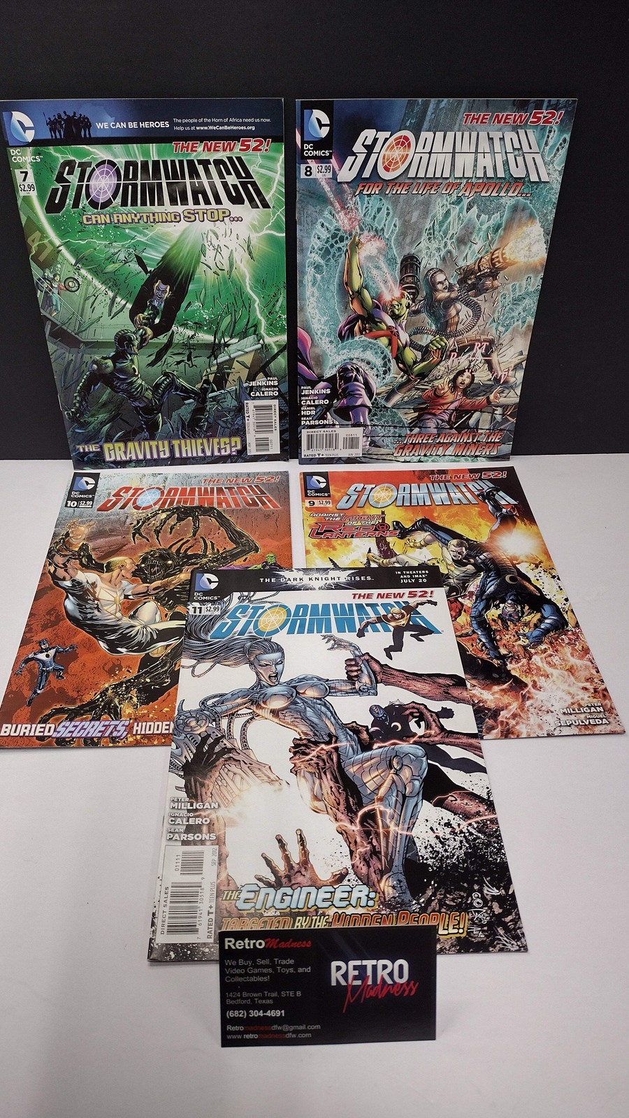 DC Comics Modern Era Lot – 5 Book Set – Lot T2 (Brand New / Unread)