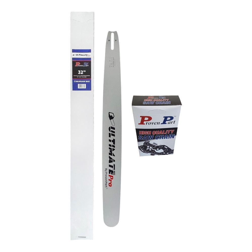 Proven Part 32In Bar and 1 Chain 3/8 .050 105DL For Stihl 044, 046, 064, 066