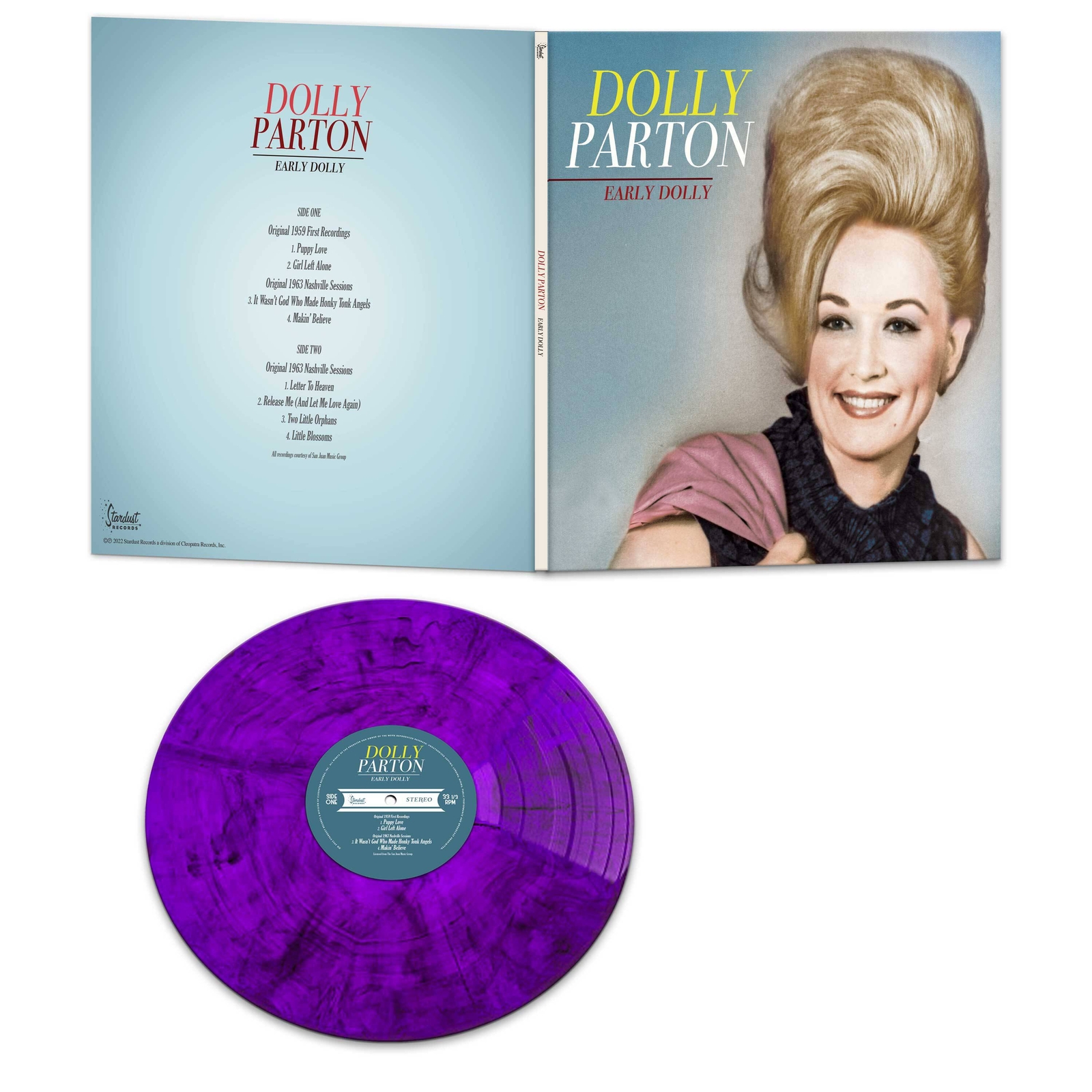 Dolly Parton – Early Dolly (Purple Marble Vinyl)