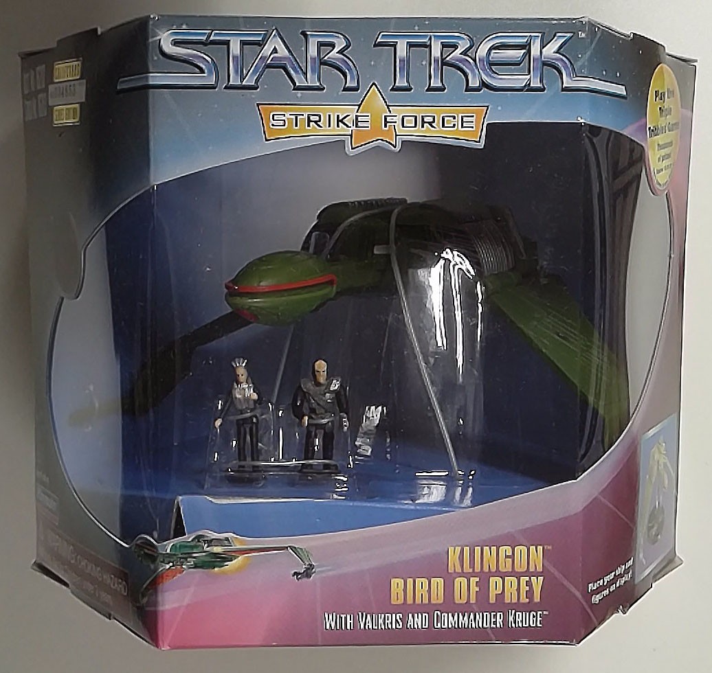 1x RJ1486: Star Trek: Klingon Bird of Prey: Playmates: 16213: 1997 New Lightly