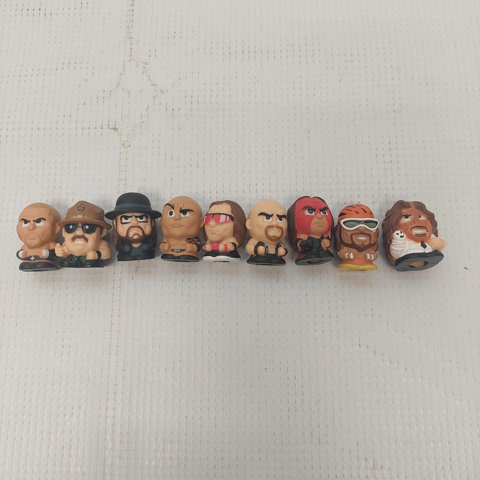 Lot of 9 WWE Teeny Mates