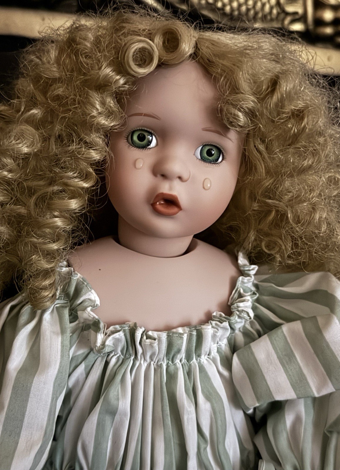 Haunted Porcelain Doll “Serena” Active ~ Sweet but Sometimes Timid Child Spirit
