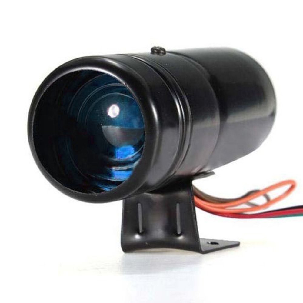 Universal Blue LED Tachometer RPM Gauge with Shift Light