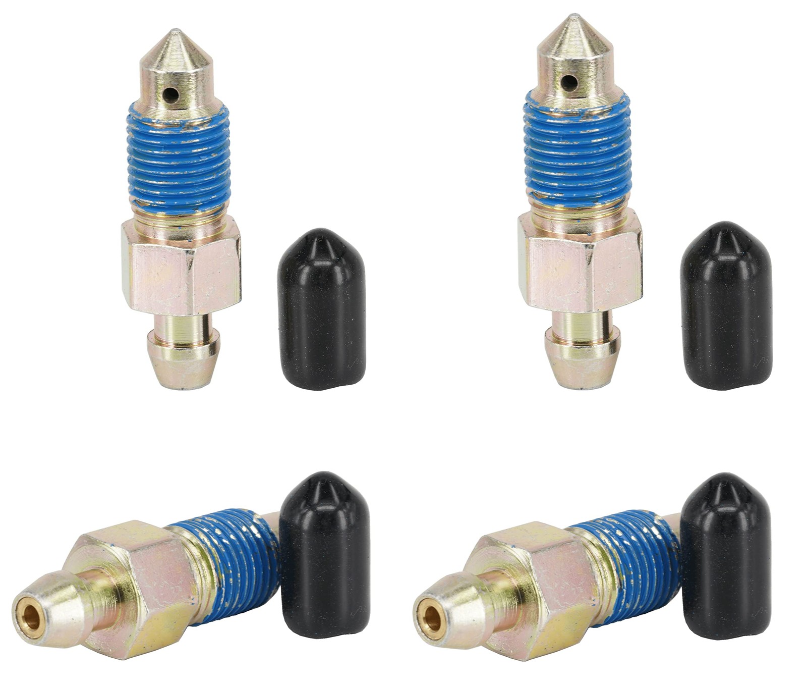 4 PCS Speed Bleeder Kit Dust Caps M10x1.035.4mm H94104 107392 639560
