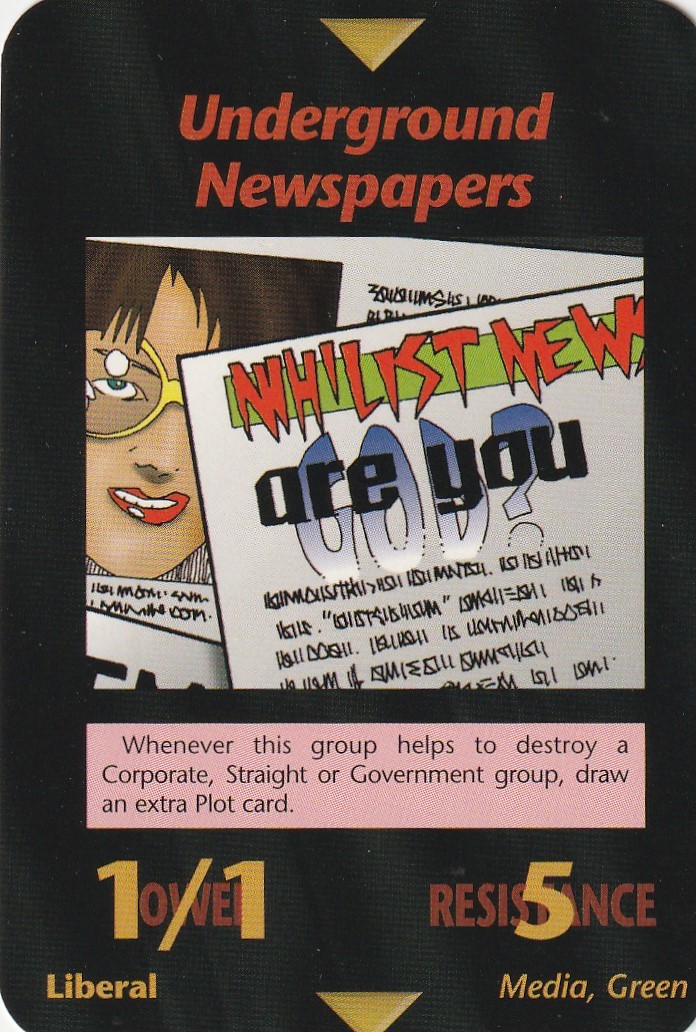 Underground Newspapers Ungraded ILM: One With Everything