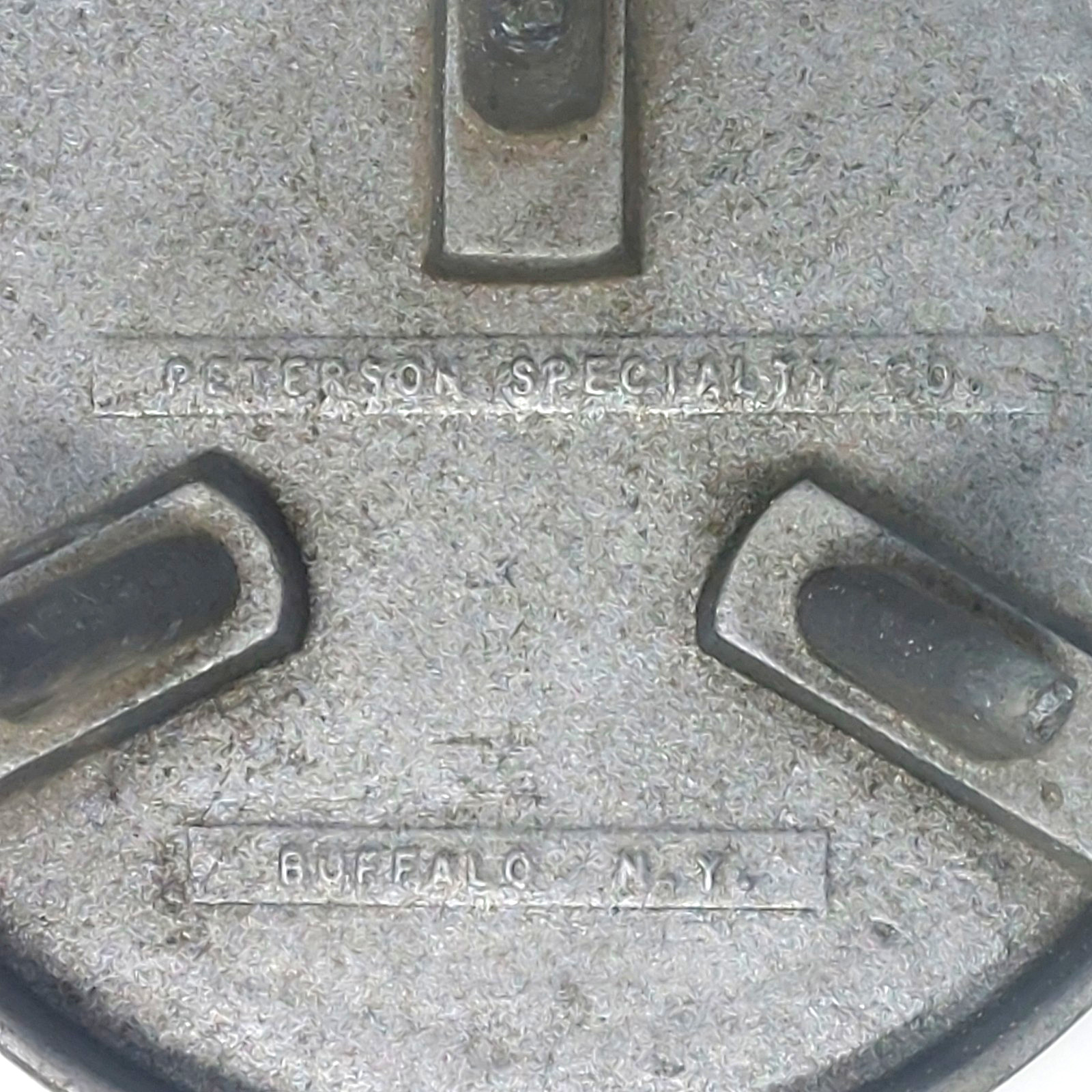 PETERSON SPECIALTY COMPANY BUFFALO N.Y. Industrial Cast Metal Part ~ VTG USA NOS
