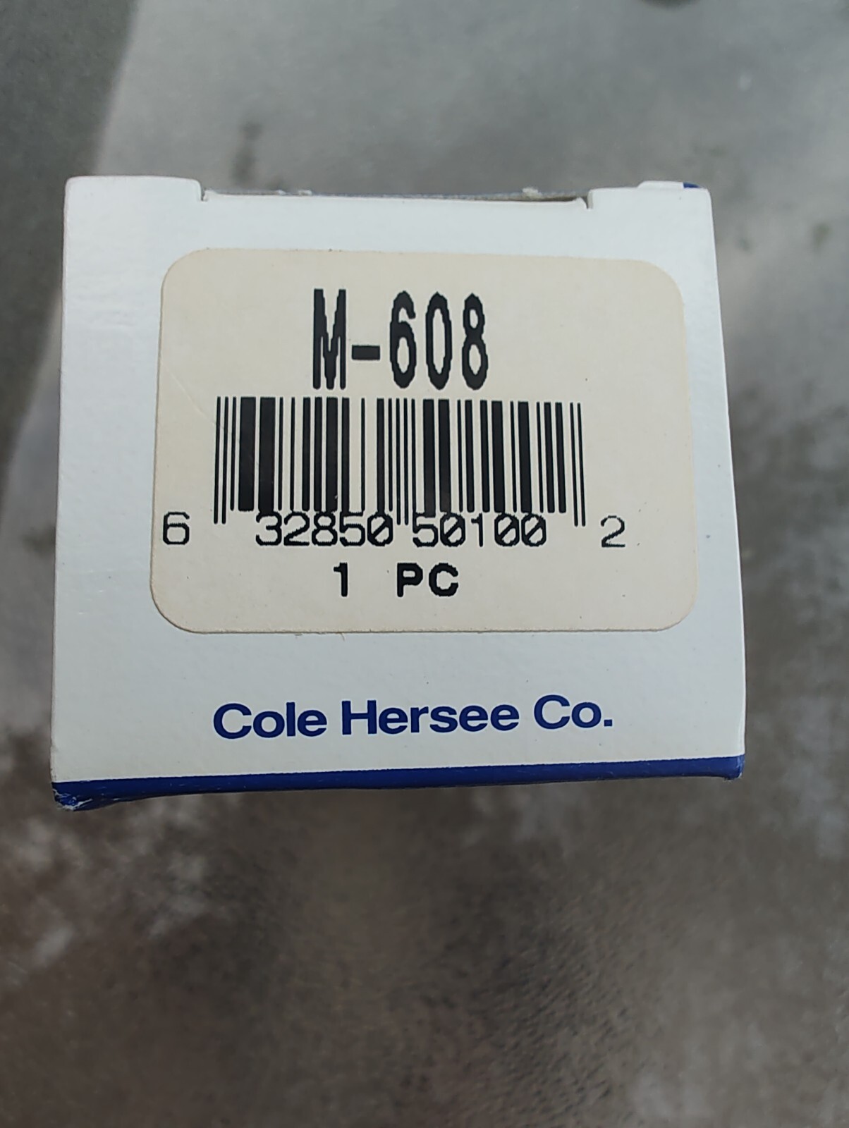 Cole Hersee Vinyl Coated Push Button Switch SPST Momentary 2 Wire [M-608-BP]
