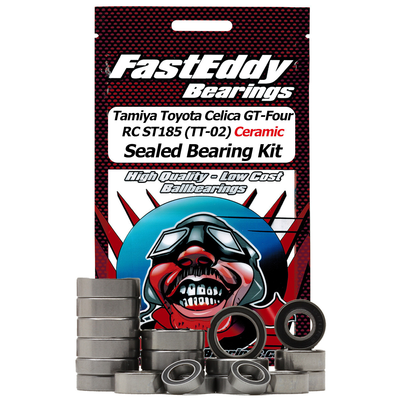 Tamiya Celica GT-Four RC ST185 TT-02 Ceramic Sealed Bearing Kit