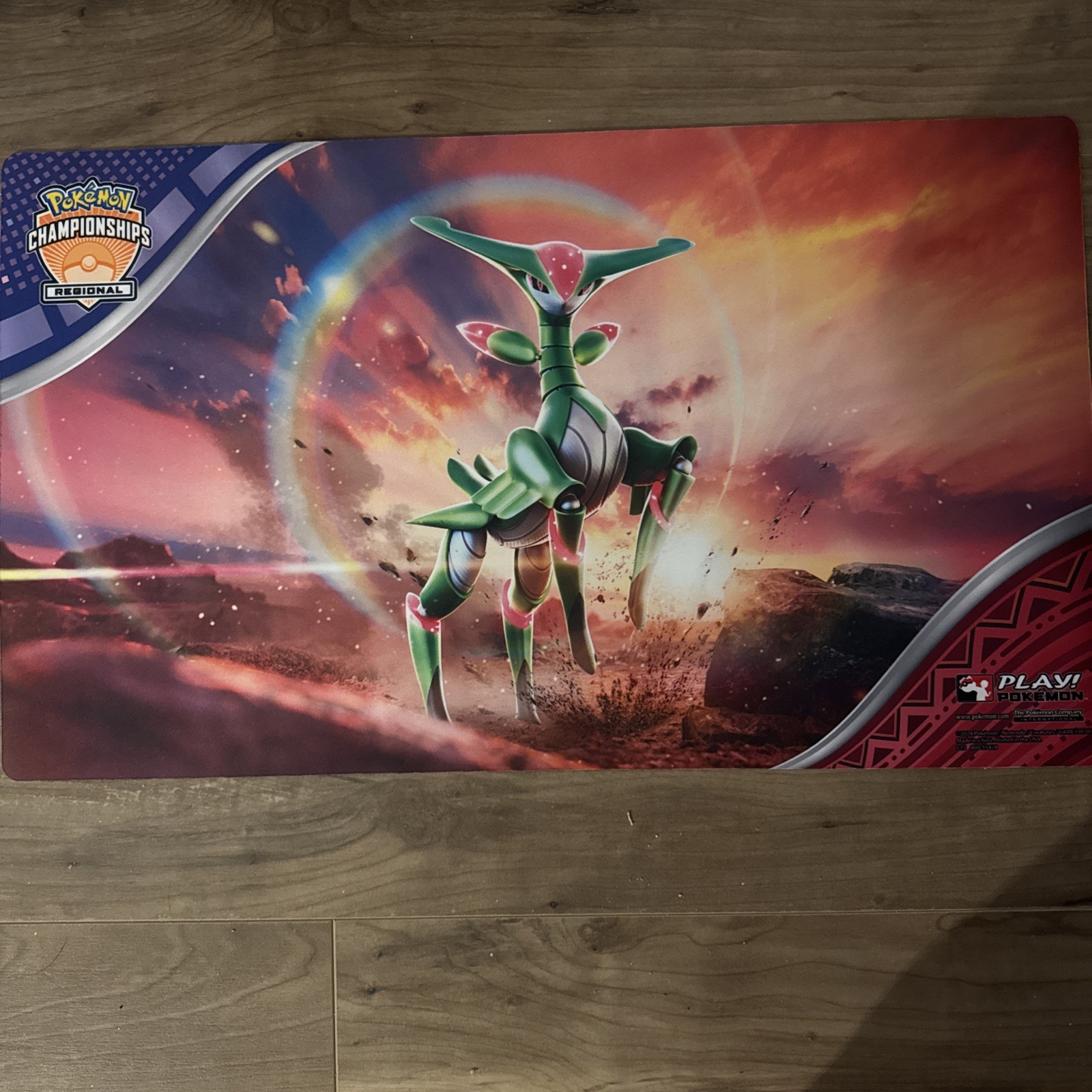 Pokemon League Cup Staff Playmat – Iron Leaves