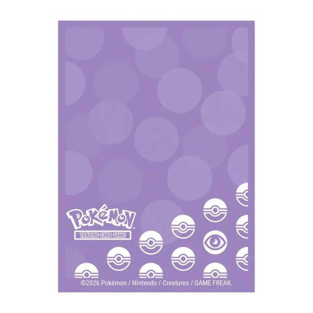 Pokemon Energy Deck Protector Sleeves Psychic Type 65ct Gaming Accessory by Ultr