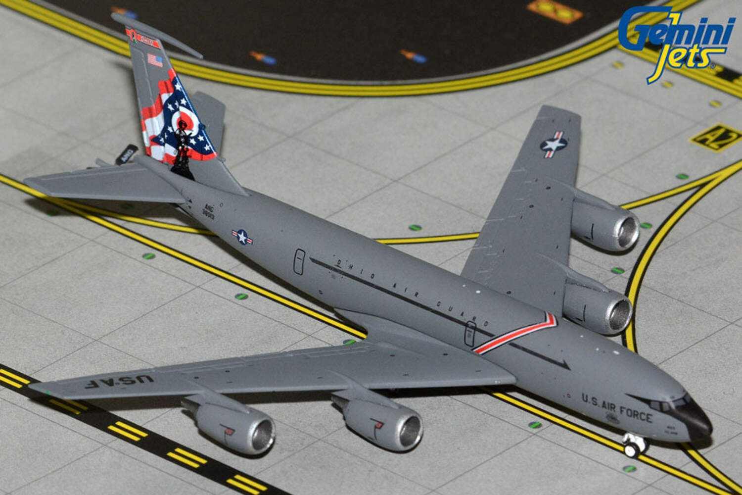 Pre-Order USAF KC-135R Ohio Air National Guard 63-8013 Gemini Jets 1:400