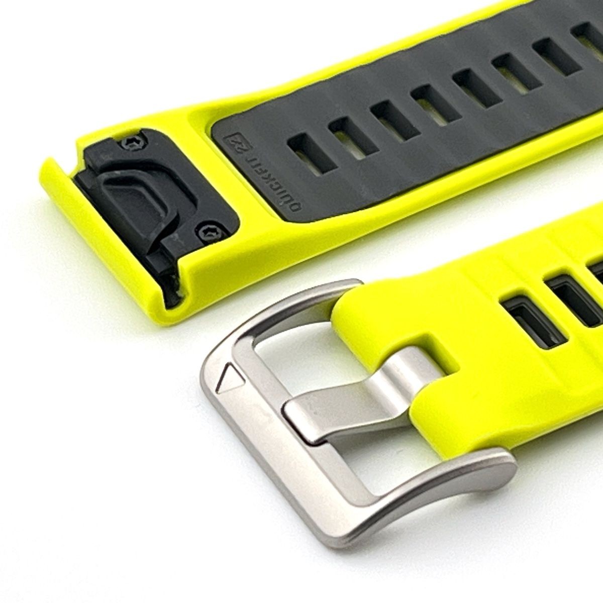 Silicone band Garmin Fenix 8 QuickFit 22mm (amp yellow) genuine part OEM FR 935