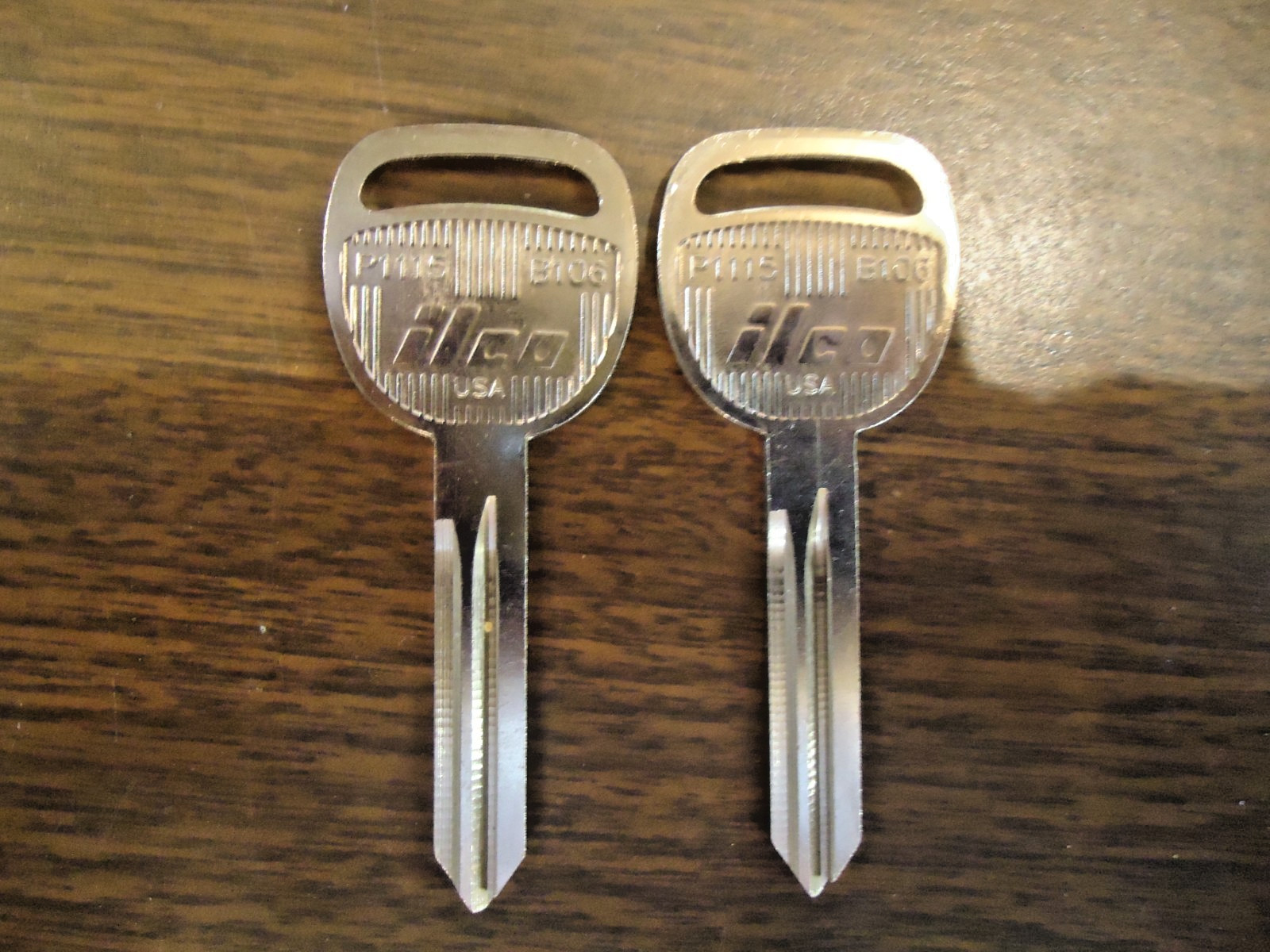 Xecutive Keys B106 – P1115 – GM Metal Key Blank (2 Pack) BOX 9