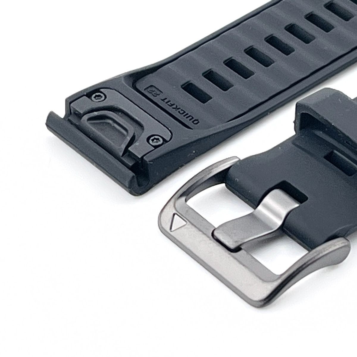 Silicone band Garmin Fenix 8 QuickFit 22mm (black) genuine part OEM FR 935