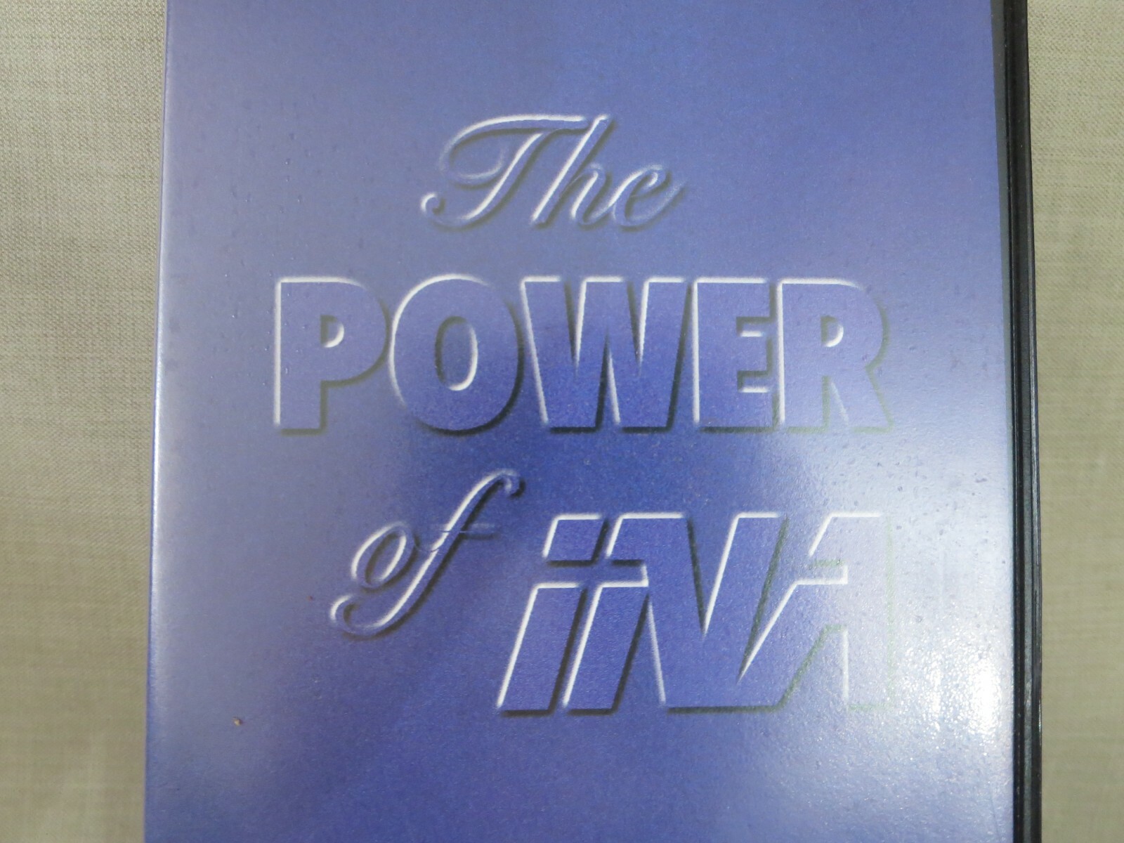 The Power of INA Internet Associates Amway Quixtar Leadership Training VHS Tape