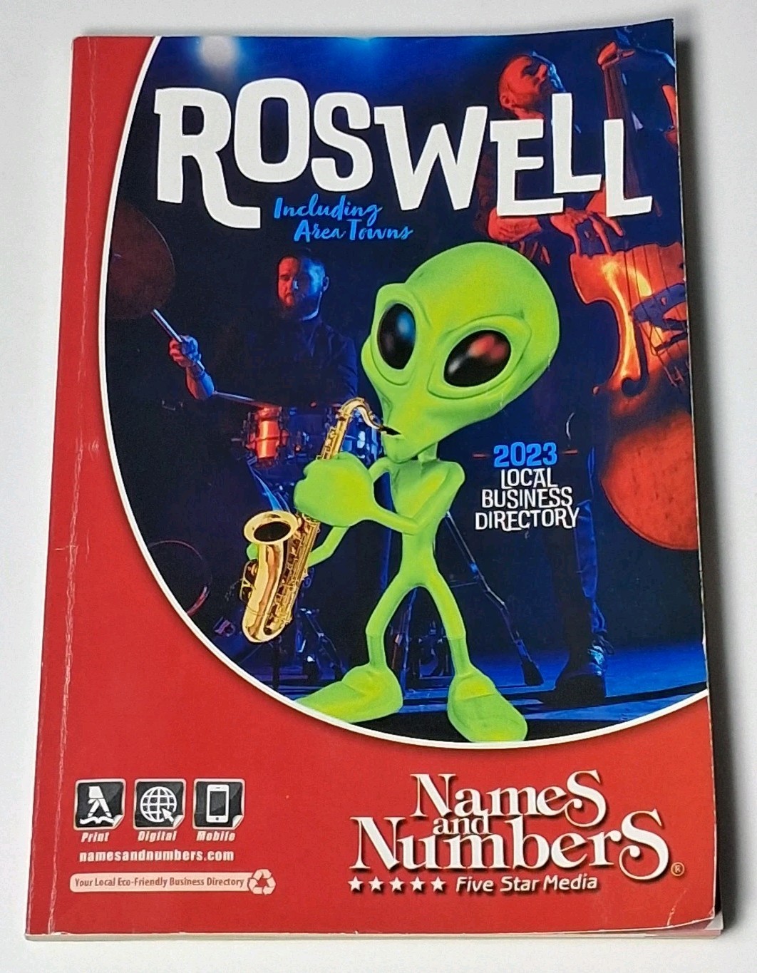 Roswell New Mexico Telephone Book Businesses 2023 Names and Numbers