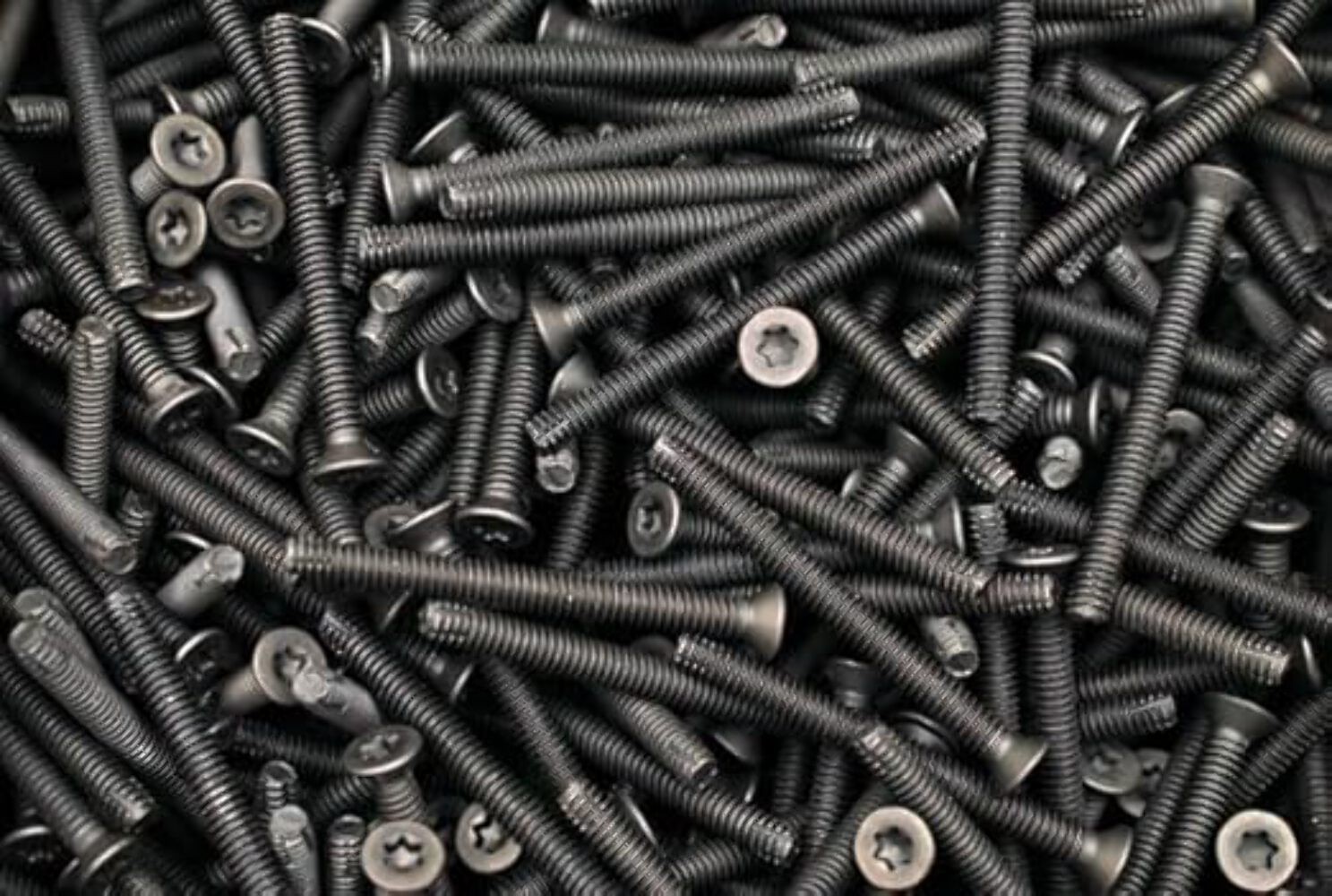 700 Pack – 5/16-18 x 2-1/2” Flat Head Trailer Deck Screws – Type F, T40 Star, Bl