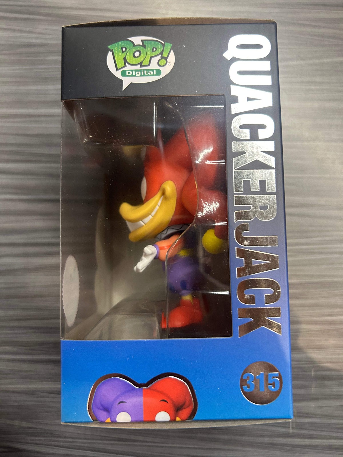 Funko POP! Digital: Disney Darkwing Duck – Quackerjack (2100 Pcs)(Damaged Box) #
