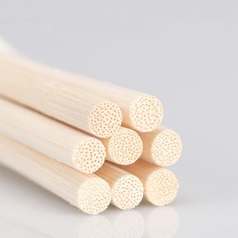 LWH-US 120 PCS Reed Diffuser Sticks,10 Inch Natural Rattan Wood Primary
