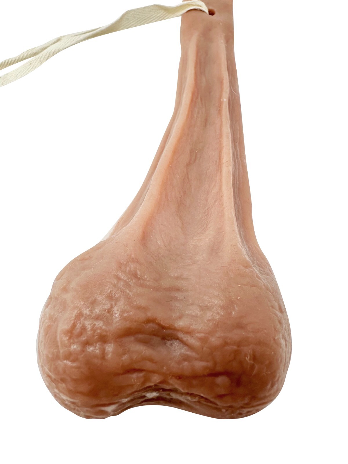 Fake Silicone Hanging Testicles – Balls Ballsack – Prank Gag Gift (Hairless)