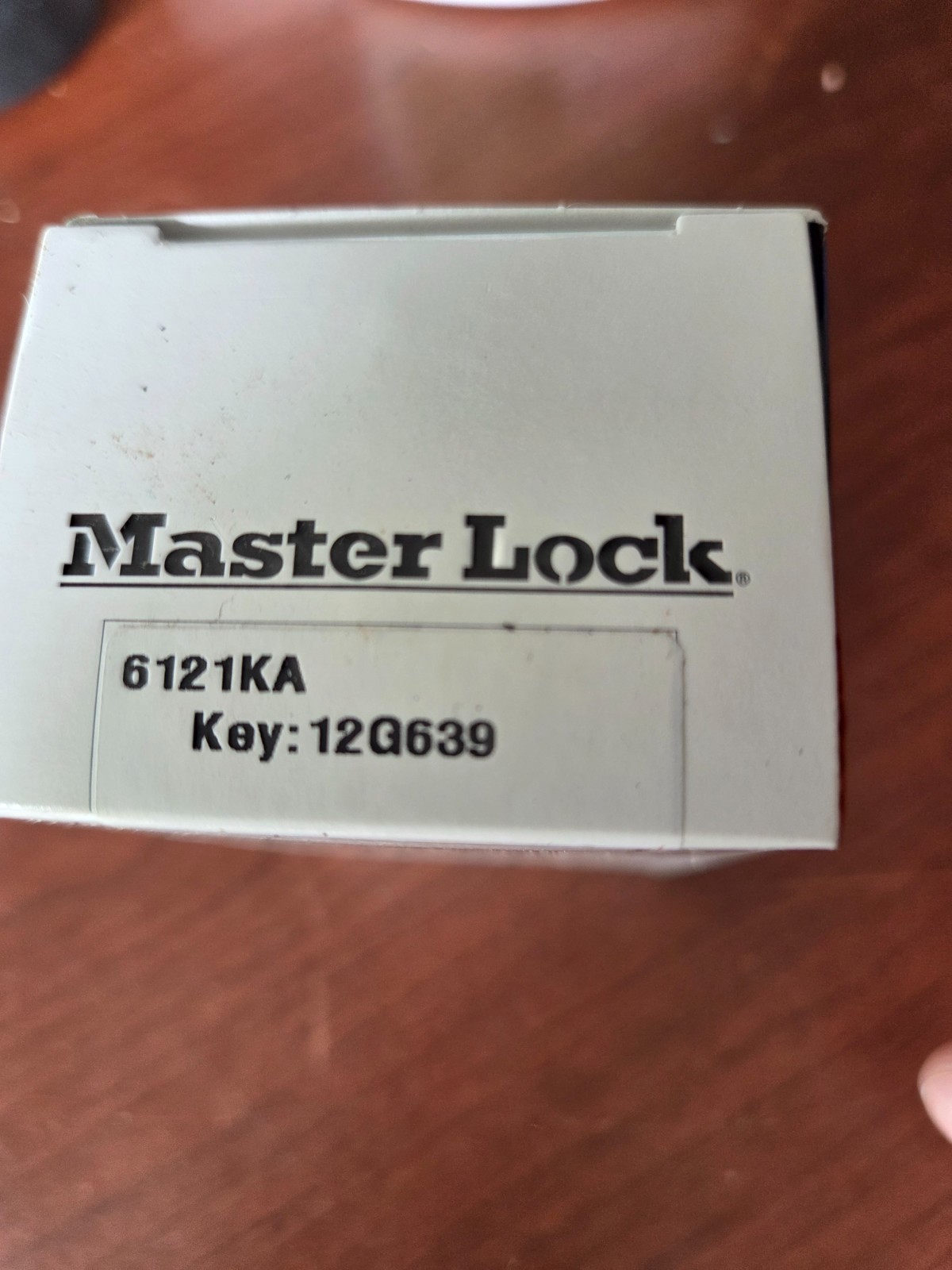 master lock 6121KA