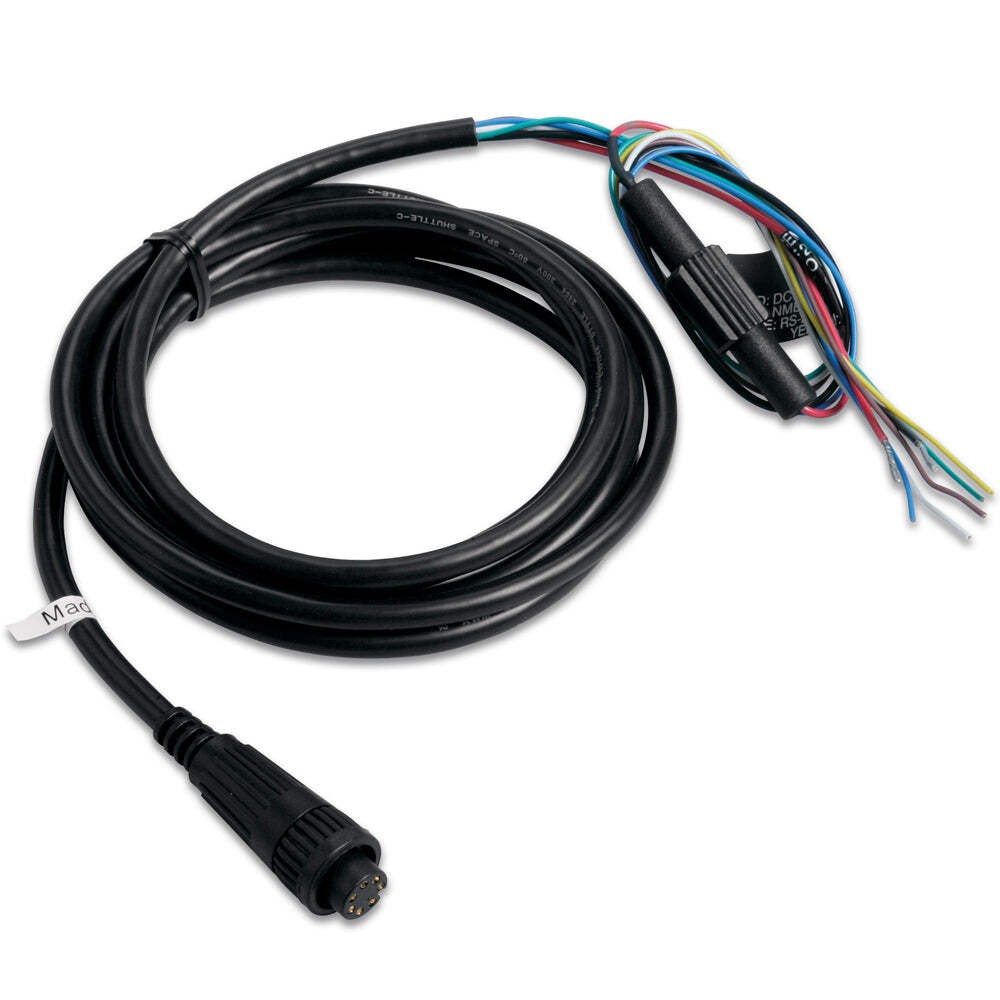 Garmin Power/Data Cable – Bare Wires f/Fishfinder 320C, GPS Series & GPSMAP Seri