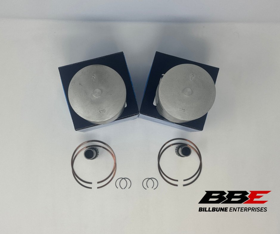 ‘86-‘96 Kawasaki 650 WSM Standard / Stock 76.00mm Bore Piston Kits, TS 650